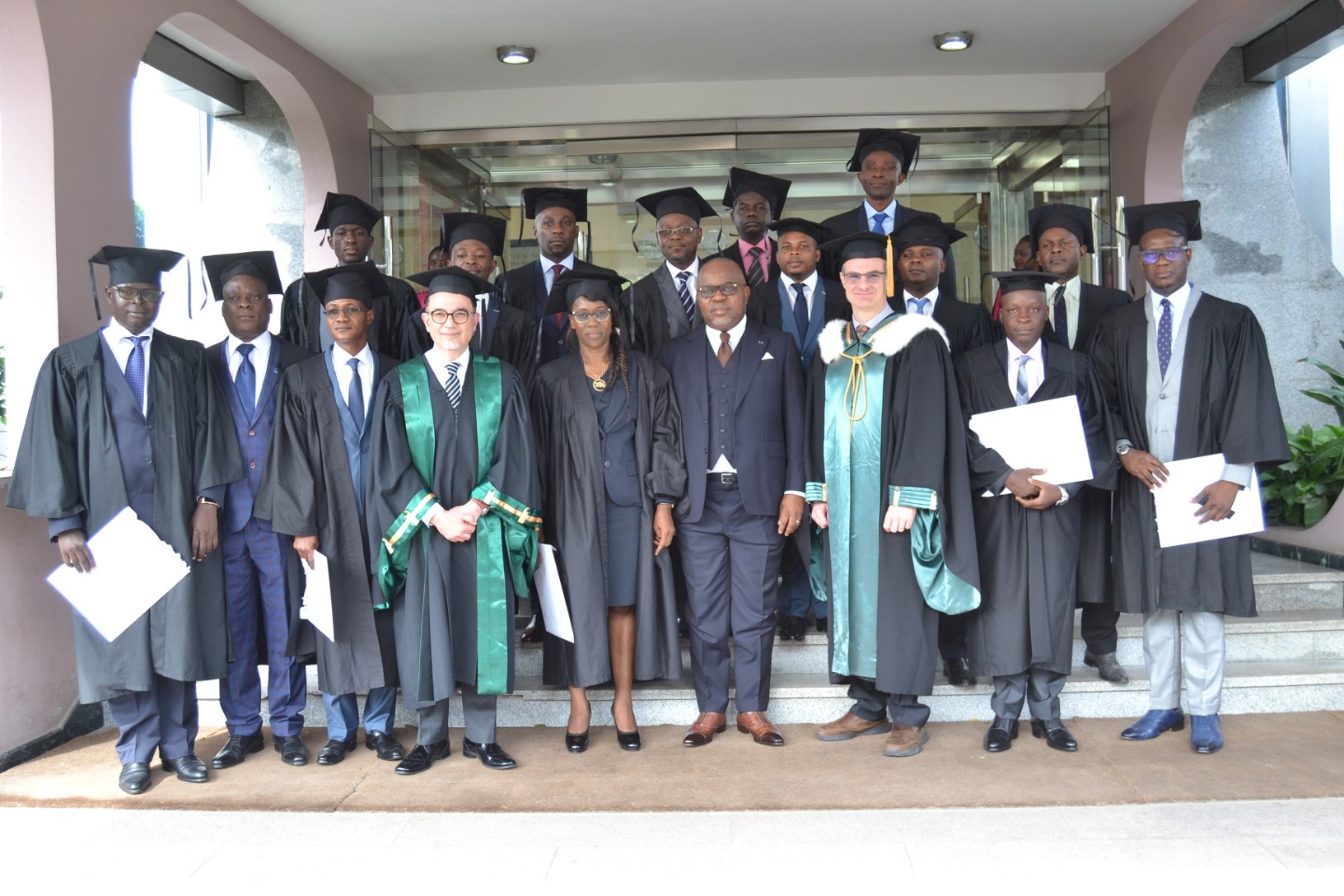 Graduation de la 2eme cohorte de diplomes du d.e.s.s. en gestion du secteur de l’energie en republique du congo